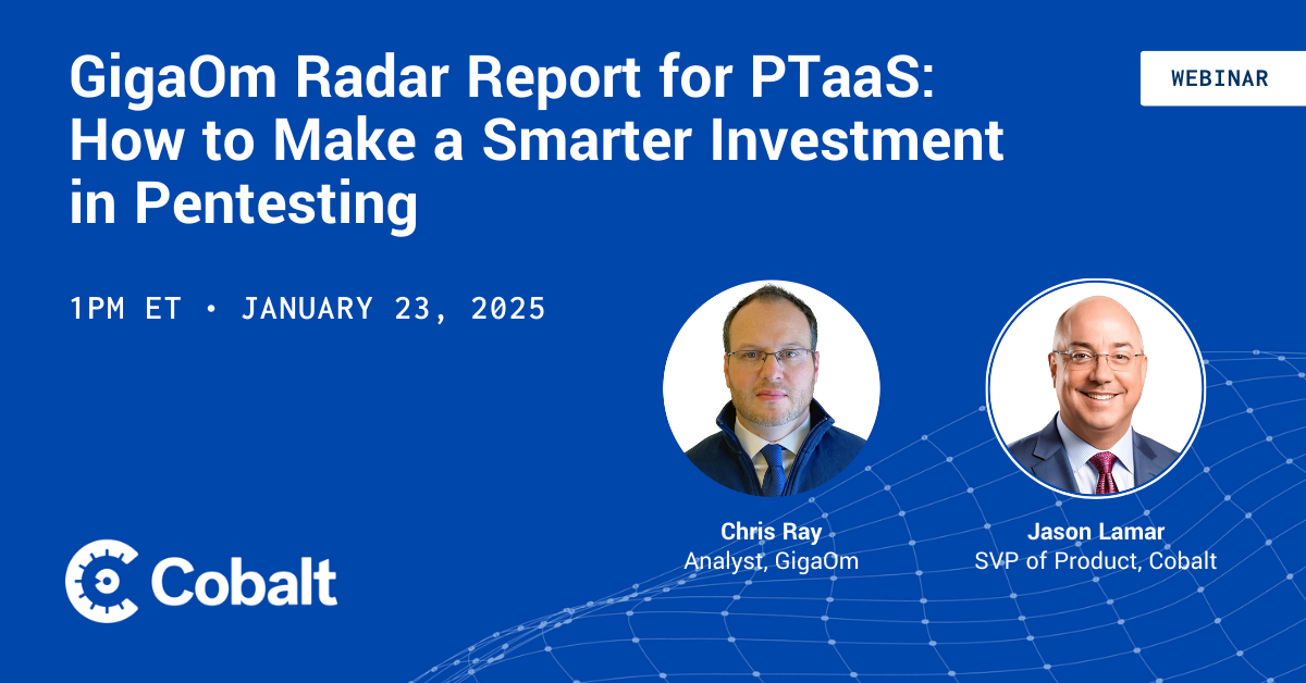 GigaOm Radar Report for PTaaS: How to Make a Smarter Investment in Pentesting