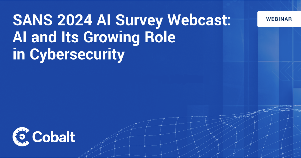 SANS 2024 AI Survey Webcast cover image 